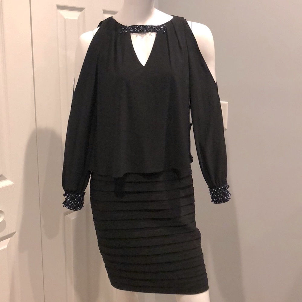Adrianna Papell embellished dress